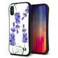 iPhone X スマホケース 「SEA Grip」 グリップケース Sライン 【MA868 サルビア】 UV印刷