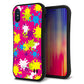 iPhone X スマホケース 「SEA Grip」 グリップケース Sライン 【MA876 ペイントピンク】 UV印刷