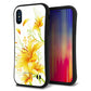 iPhone X スマホケース 「SEA Grip」 グリップケース Sライン 【SC852 ユリ イエロー】 UV印刷