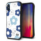 iPhone X スマホケース 「SEA Grip」 グリップケース Sライン 【SC923 デイジー ブルー】 UV印刷