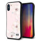 iPhone X スマホケース 「SEA Grip」 グリップケース Sライン 【SC949 ドゥ・フルール(オフピンク)】 UV印刷