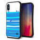 iPhone X スマホケース 「SEA Grip」 グリップケース Sライン 【YB920 ペンギン01】 UV印刷