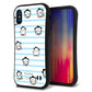 iPhone X スマホケース 「SEA Grip」 グリップケース Sライン 【YK818 お相撲さん ブルー】 UV印刷