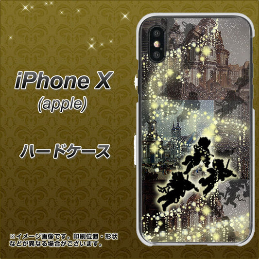 iPhone X 高画質仕上げ 背面印刷 ハードケース【253 天使の音楽隊】