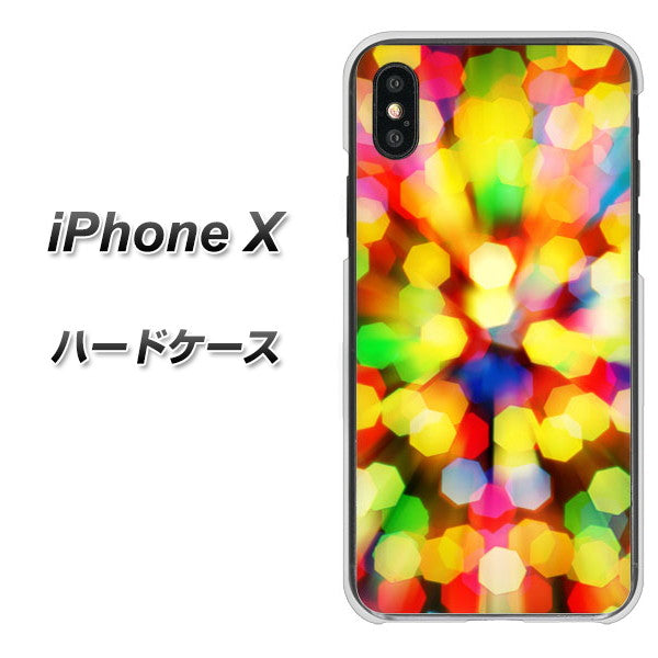 iPhone X 高画質仕上げ 背面印刷 ハードケース【VA874 未来へのワープ】