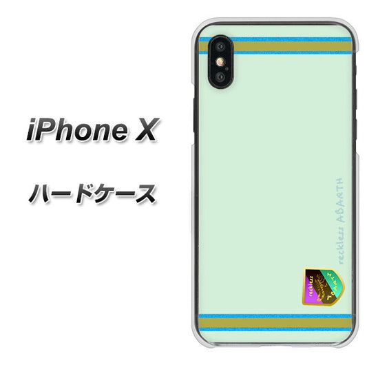 iPhone X 高画質仕上げ 背面印刷 ハードケース【YC938 アバルト09】