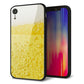 iPhone XR 強化ガラス＆TPUスマホケース ガラプリ【450 生ビール】