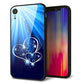 iPhone XR 強化ガラス＆TPUスマホケース ガラプリ【702 スイミングハート】