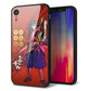 iPhone XR 強化ガラス＆TPUスマホケース ガラプリ【AB807 真田幸村 イラストと家紋】