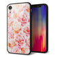 iPhone XR 強化ガラス＆TPUスマホケース ガラプリ【SC930 ローズ レッド】