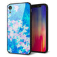 iPhone XR 強化ガラス＆TPUスマホケース ガラプリ【YJ290 デザインもみじ】