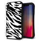 iPhone XR スマホケース 「SEA Grip」 グリップケース Sライン 【054 ゼブラ】 UV印刷