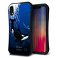 iPhone XR スマホケース 「SEA Grip」 グリップケース Sライン 【423 シャチ】 UV印刷