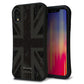 iPhone XR スマホケース 「SEA Grip」 グリップケース Sライン 【505 ユニオンジャック-ダーク】 UV印刷