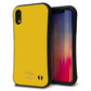iPhone XR スマホケース 「SEA Grip」 グリップケース Sライン 【KM920 レトロカラー(マスタード)】 UV印刷