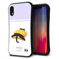 iPhone XR スマホケース 「SEA Grip」 グリップケース Sライン 【KM962 チーズ】 UV印刷