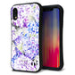 iPhone XR スマホケース 「SEA Grip」 グリップケース Sライン 【MA871 紫陽花】 UV印刷