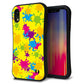 iPhone XR スマホケース 「SEA Grip」 グリップケース Sライン 【MA879 ペイントイエロー】 UV印刷