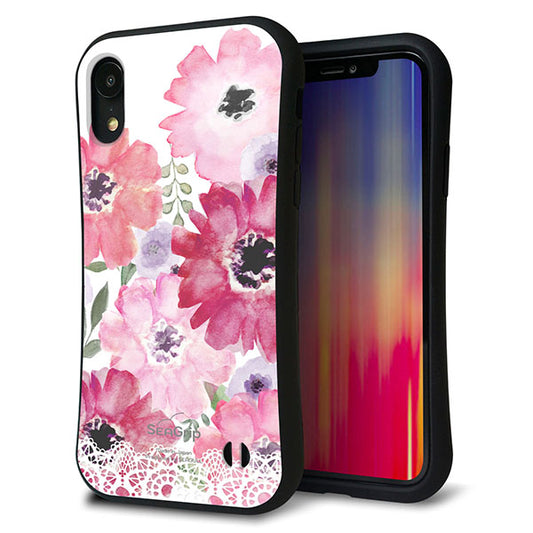 iPhone XR スマホケース 「SEA Grip」 グリップケース Sライン 【SC943 ドゥ・パフューム１】 UV印刷