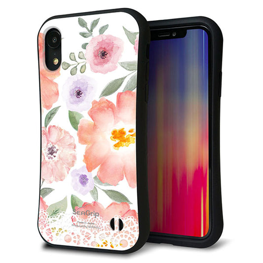 iPhone XR スマホケース 「SEA Grip」 グリップケース Sライン 【SC944 ドゥ・パフューム２】 UV印刷