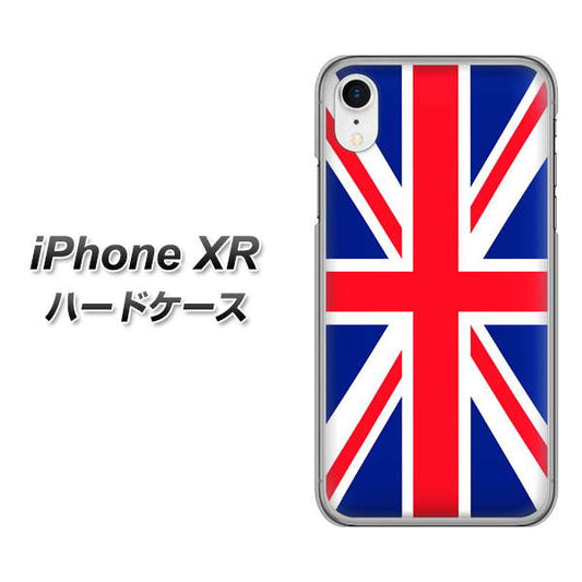 iPhone XR 高画質仕上げ 背面印刷 ハードケース【200 イギリス (ユニオン・ジャック）】