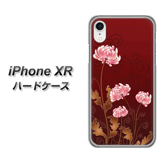 iPhone XR 高画質仕上げ 背面印刷 ハードケース【375 優美な菊】