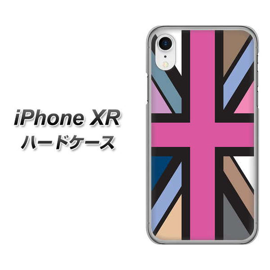 iPhone XR 高画質仕上げ 背面印刷 ハードケース【507 ユニオンジャック デスカラー】