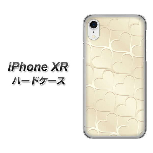 iPhone XR 高画質仕上げ 背面印刷 ハードケース【630 かくれハート】