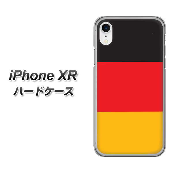 iPhone XR 高画質仕上げ 背面印刷 ハードケース【675 ドイツ】