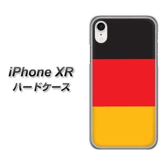 iPhone XR 高画質仕上げ 背面印刷 ハードケース【675 ドイツ】
