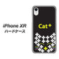 iPhone XR 高画質仕上げ 背面印刷 ハードケース【IA807  Cat＋】