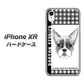 iPhone XR 高画質仕上げ 背面印刷 ハードケース【YD851 ボストンテリア02】