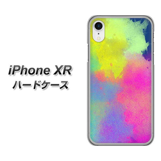 iPhone XR 高画質仕上げ 背面印刷 ハードケース【YJ294 デザイン色彩】