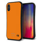 iPhone XS スマホケース 「SEA Grip」 グリップケース Sライン 【KM906 ポップカラー(オレンジ)】 UV印刷
