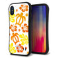 iPhone XS スマホケース 「SEA Grip」 グリップケース Sライン 【SC877 ハワイアンアロハホヌ イエロー】 UV印刷