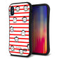 iPhone XS スマホケース 「SEA Grip」 グリップケース Sライン 【YK821 お相撲さん レッド】 UV印刷