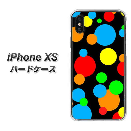 iPhone XS 高画質仕上げ 背面印刷 ハードケース【076 シンプル（大阪のおばちゃん）】