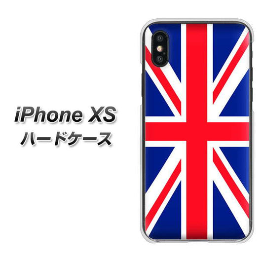 iPhone XS 高画質仕上げ 背面印刷 ハードケース【200 イギリス (ユニオン・ジャック）】