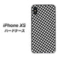 iPhone XS 高画質仕上げ 背面印刷 ハードケース【514 和柄＆筆文字 風車】