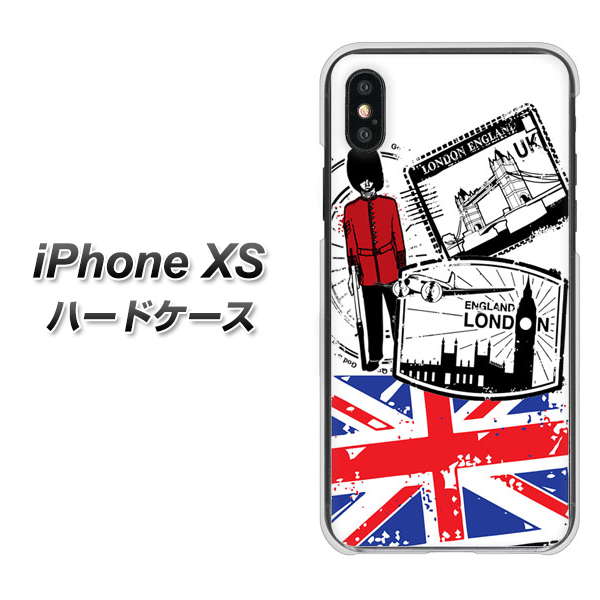 iPhone XS 高画質仕上げ 背面印刷 ハードケース【574 ＬＯＮＤＯＮ】