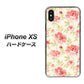 iPhone XS 高画質仕上げ 背面印刷 ハードケース【594 北欧の小花】