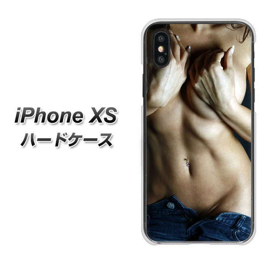 iPhone XS 高画質仕上げ 背面印刷 ハードケース【602 ボディライン】