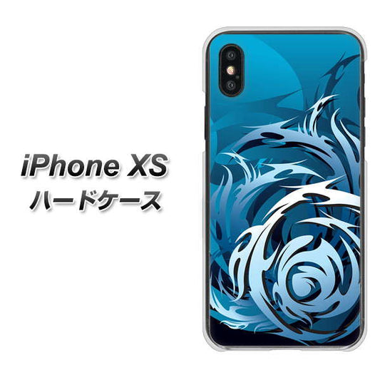 iPhone XS 高画質仕上げ 背面印刷 ハードケース【731 ドラゴンサークル】