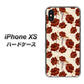 iPhone XS 高画質仕上げ 背面印刷 ハードケース【1157 クラシックローズ】
