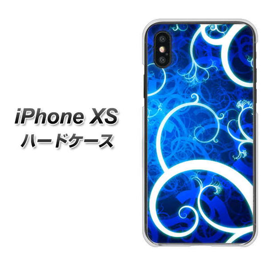 iPhone XS 高画質仕上げ 背面印刷 ハードケース【EK850 神秘の草】