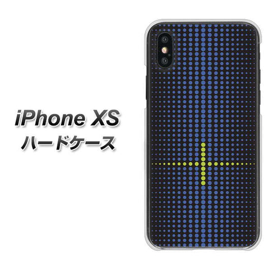 iPhone XS 高画質仕上げ 背面印刷 ハードケース【IB907  グラデーションドット】