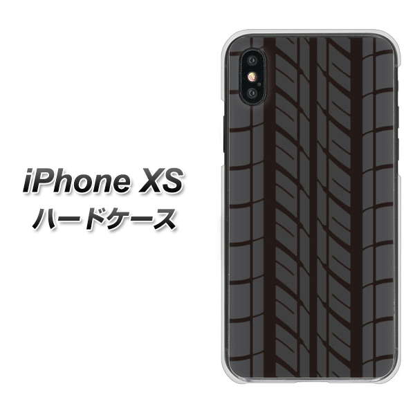 iPhone XS 高画質仕上げ 背面印刷 ハードケース【IB931 タイヤ】