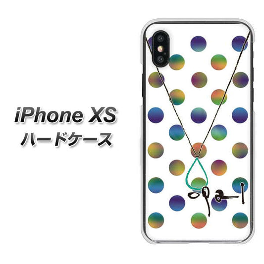 iPhone XS 高画質仕上げ 背面印刷 ハードケース【OE819 10月オパール】
