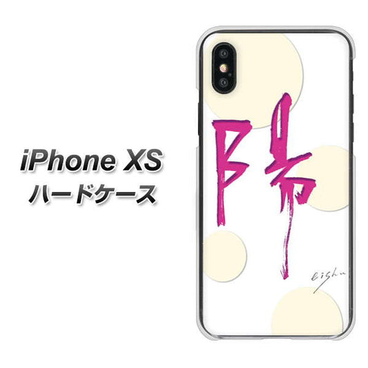 iPhone XS 高画質仕上げ 背面印刷 ハードケース【OE833 陽】