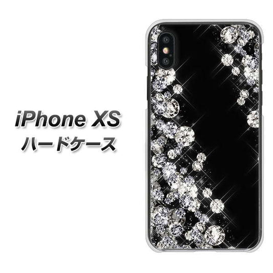 iPhone XS 高画質仕上げ 背面印刷 ハードケース【VA871 ダイヤモンドフレーム】